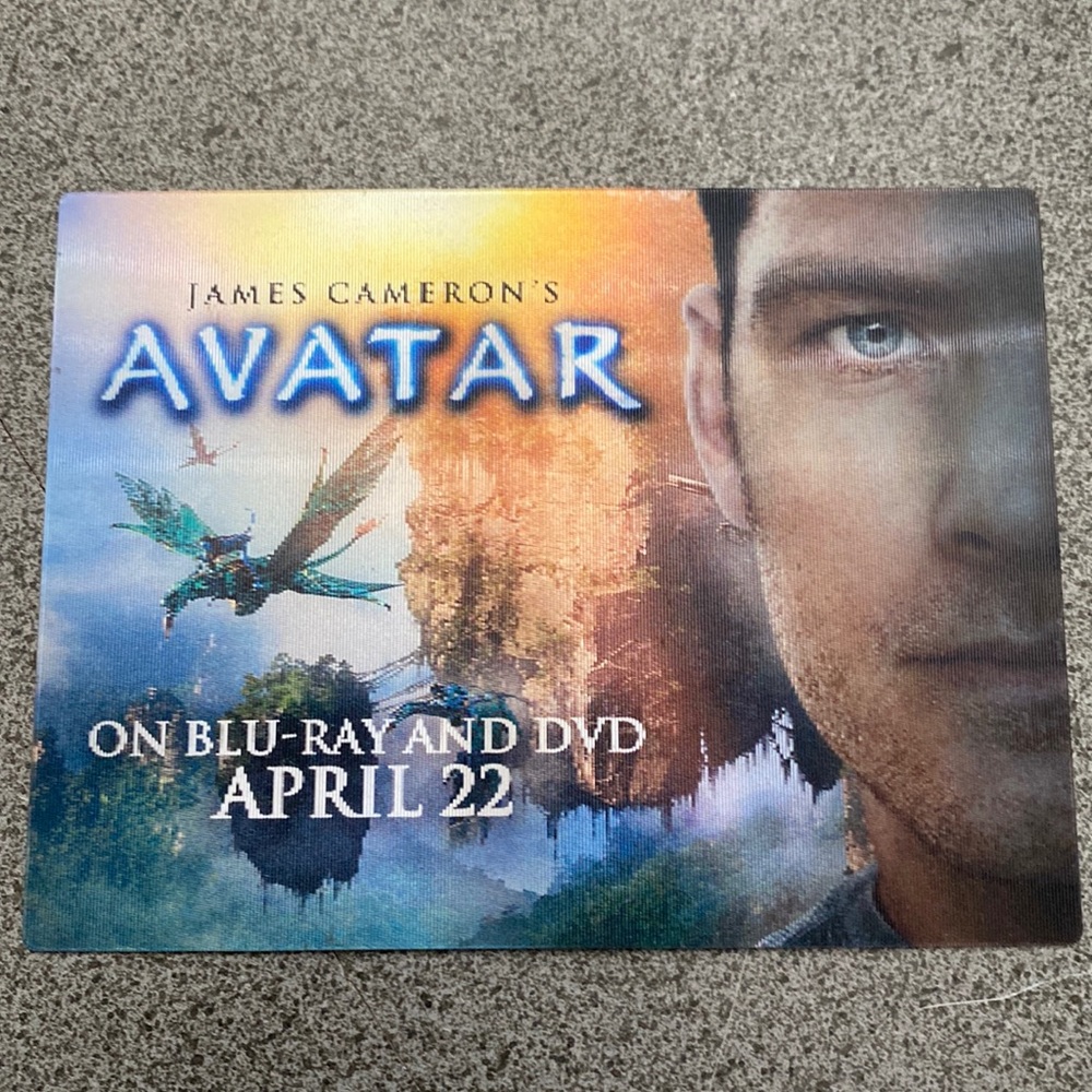 Avatar hologram card